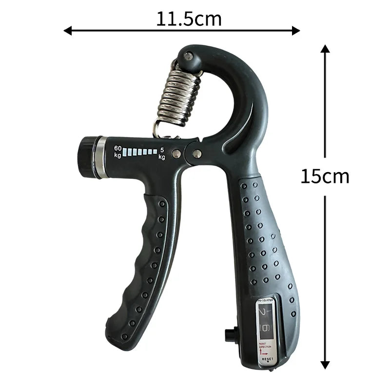 Finger Grip Trainer for Strengthening with Adjustable Grip Ring & Stretching Ball to Enhance hand strength and relieve tension