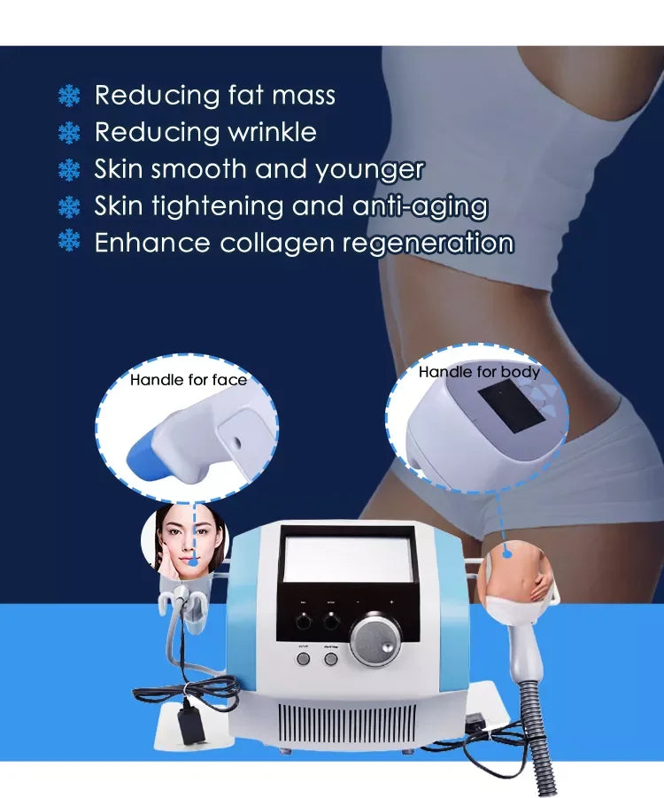 Fat Reducing Machine Portable 360 Aesthetic Sculpting Fat Loss Slimming Body Face Tightening Face Shaping Machine