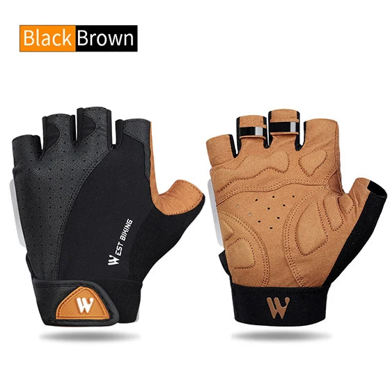 Racing Off Road Motorcycle Gloves Breathable Anti Slip MTB Road Bike Gloves Touch Screen Gym Training Gloves