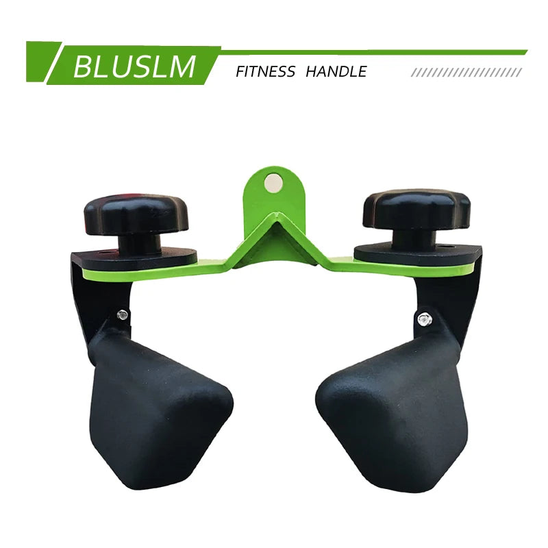 Adjustable Lat Pull down Bar, Cable Machine Attachments for Gym, Home Gym Fitness T-bar Row Pulldown Attachments