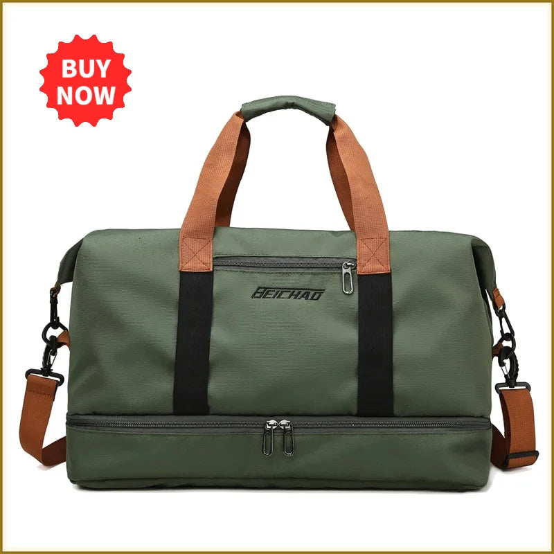 Travel Gym Bag Short-distance Luggage Portable Fitness Bags Shoulder Crossbody Chest Bag Handbags Duffle Carry On Weekender Bag
