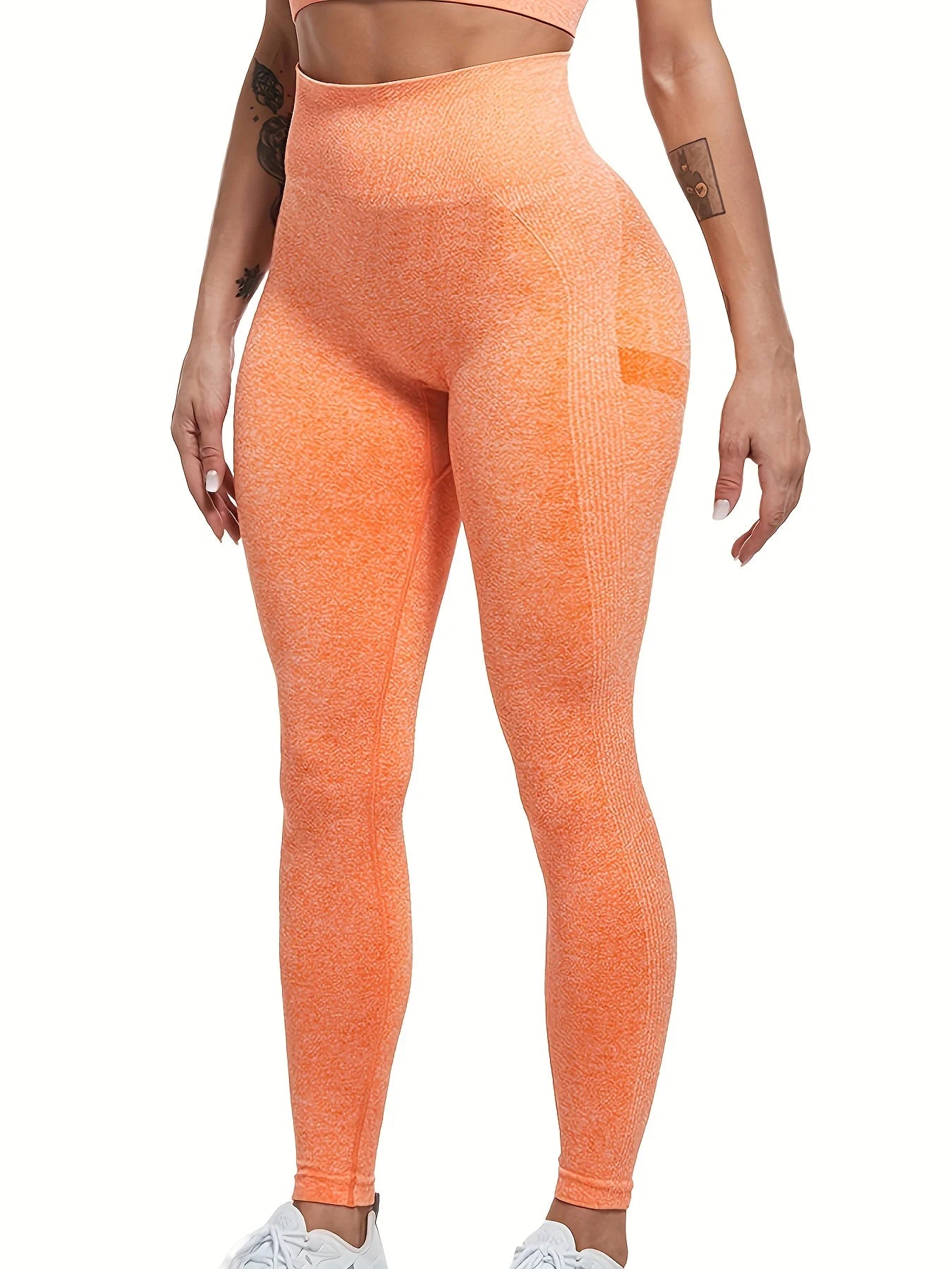 Seamless Butt Lifting Workout Leggings for Women High Waist Yoga Pants Compression Contour Tights 2033