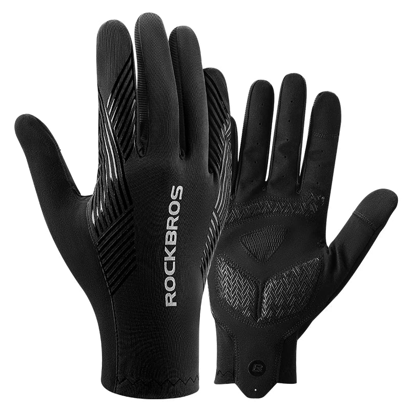 Sports Cycling Gloves Breathable MTB Road Bike Non-slip Gloves Touch Screen Men Women Full Finger Motorcycle Gloves