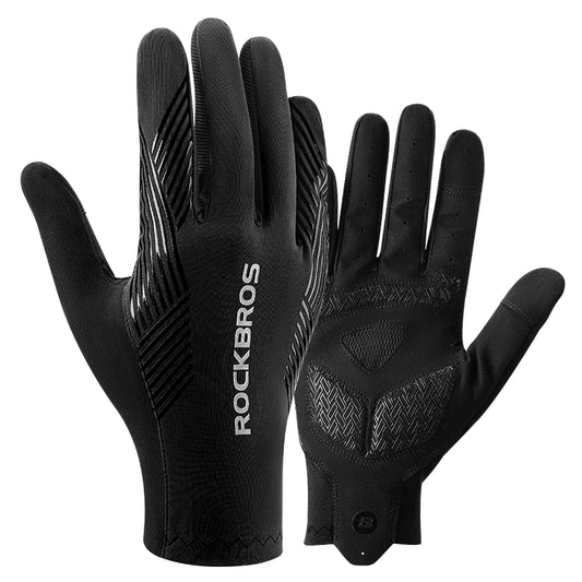 Sports Cycling Gloves Breathable MTB Road Bike Non-slip Gloves Touch Screen Men Women Full Finger Motorcycle Gloves