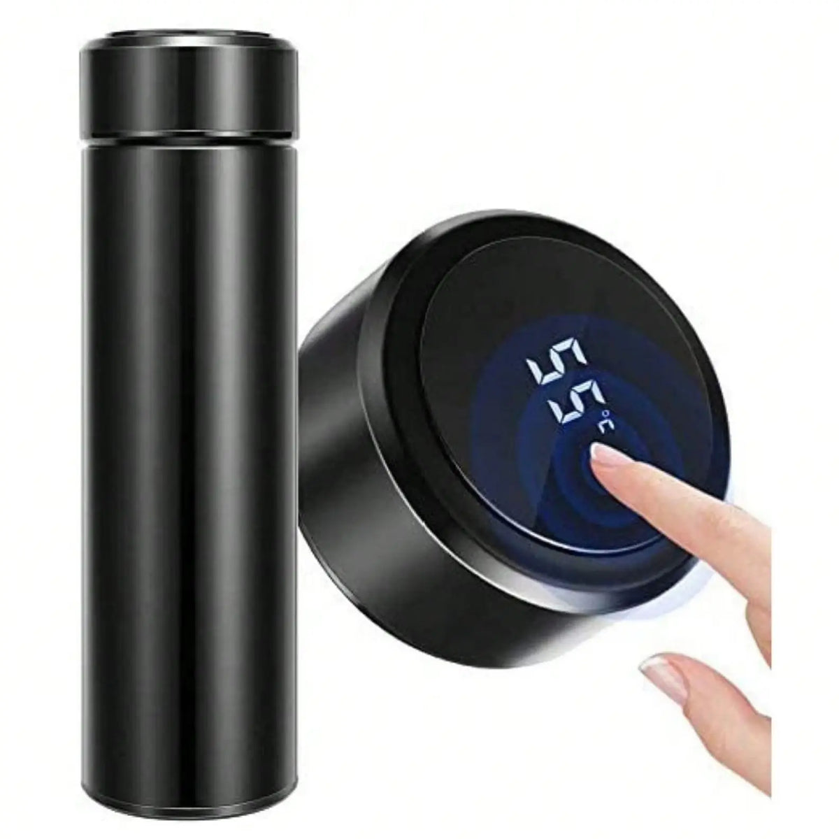 500ml Stainless Steel Vacuum Insulated Water Bottle, Cup For Hot & Cold Drinks, Leak-Proof Portable Mug For School Office Use