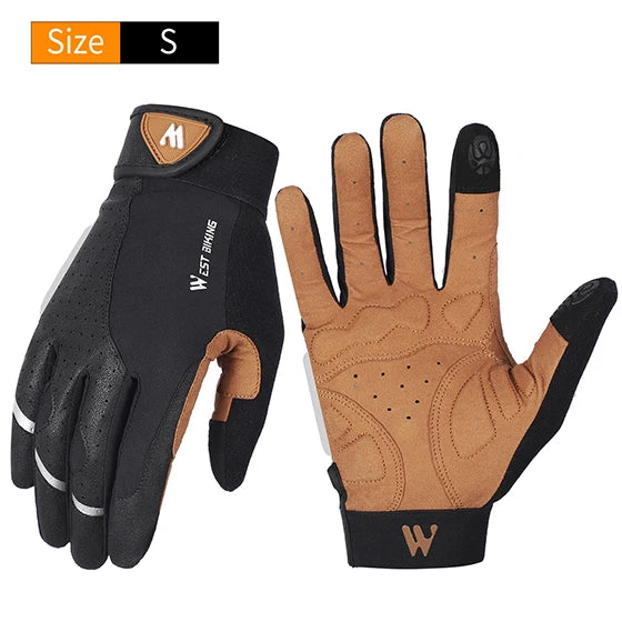 Racing Off Road Motorcycle Gloves Breathable Anti Slip MTB Road Bike Gloves Touch Screen Gym Training Gloves