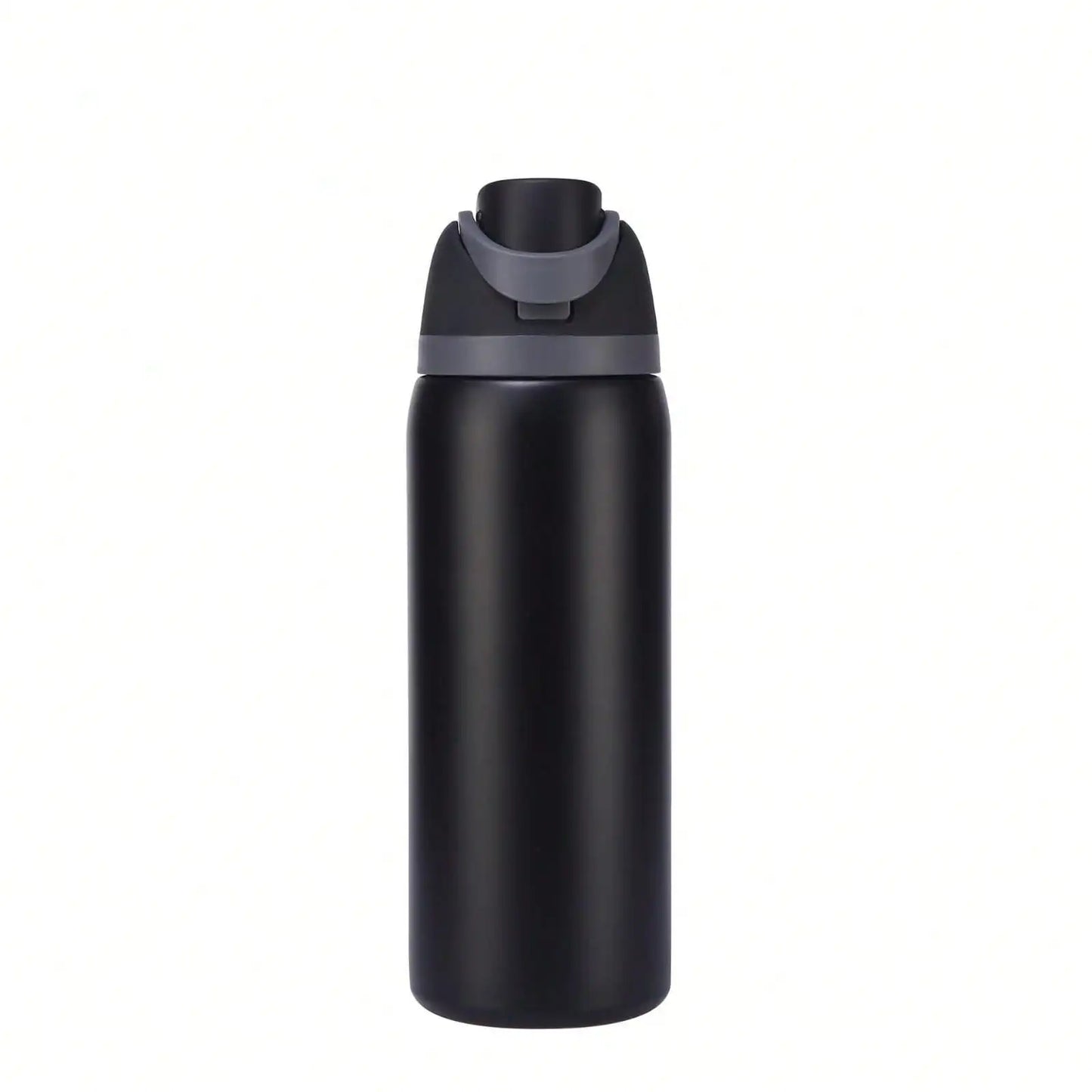 Insulated Stainless Steel Water Bottle with Straw,Reusable Sports and Travel Bottle for School, Kids, and Outdoors - Leakproof and BPA-Free (Lavender purple, 16.0, oz)