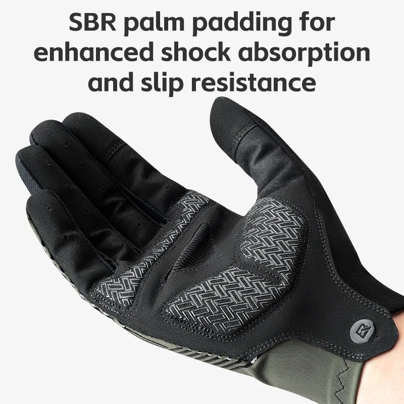 Sports Cycling Gloves Breathable MTB Road Bike Non-slip Gloves Touch Screen Men Women Full Finger Motorcycle Gloves
